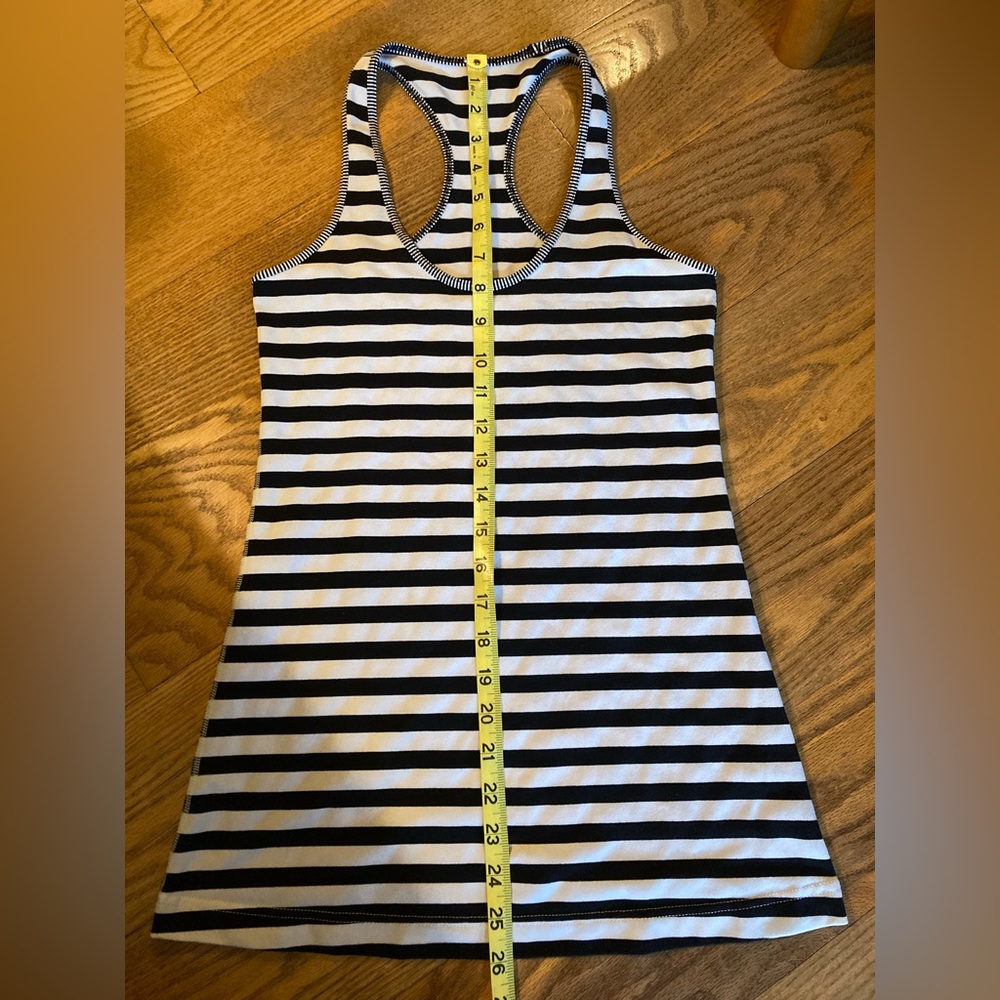 Lululemon Striped Racerback Tank - Picture 3 of 5